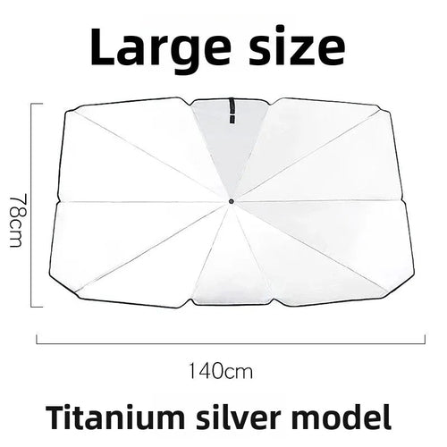 Car Sunshade Umbrella Windshield Folding Front Parasol Umbrella Type